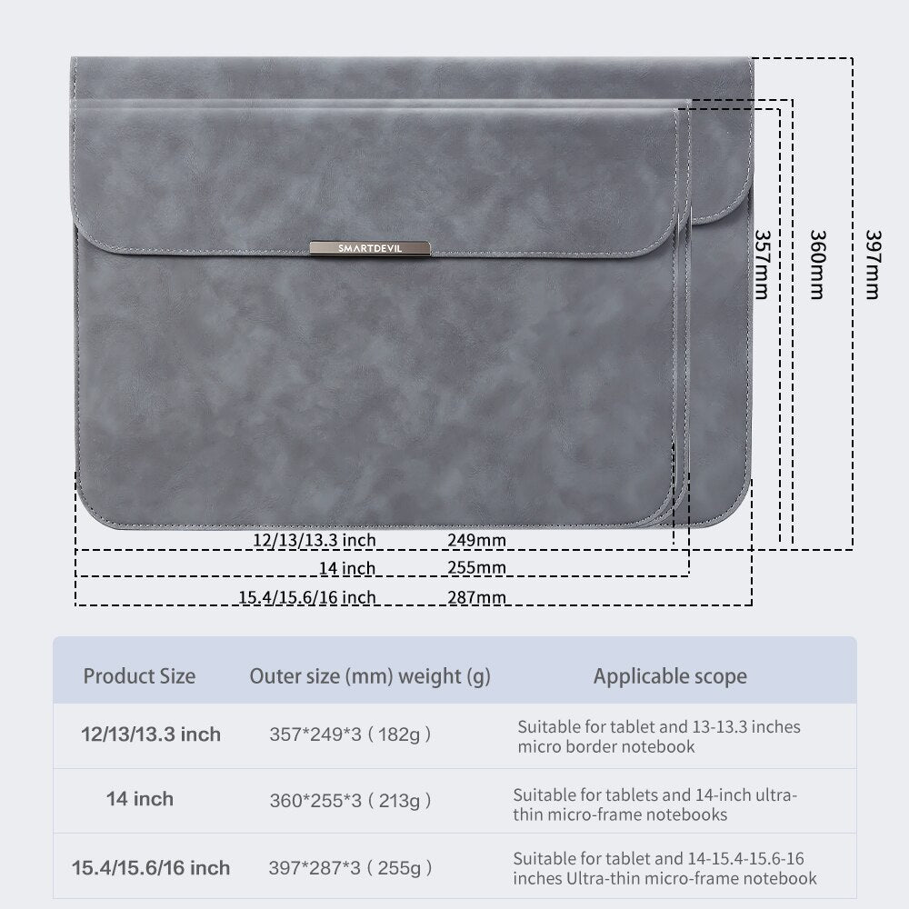 Zipper Laptop Bag