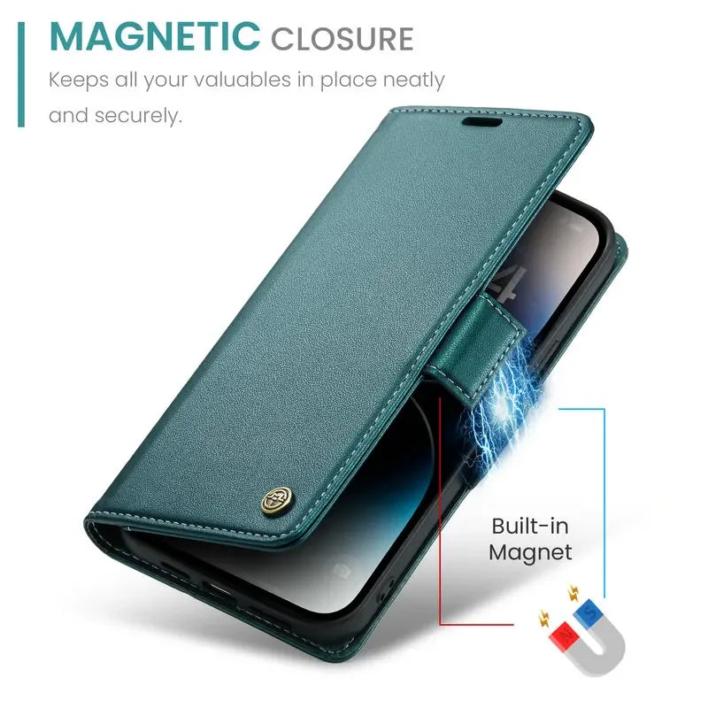 Luxury Leather 360° Protect Phone Book Case for Xiaomi 13 Series