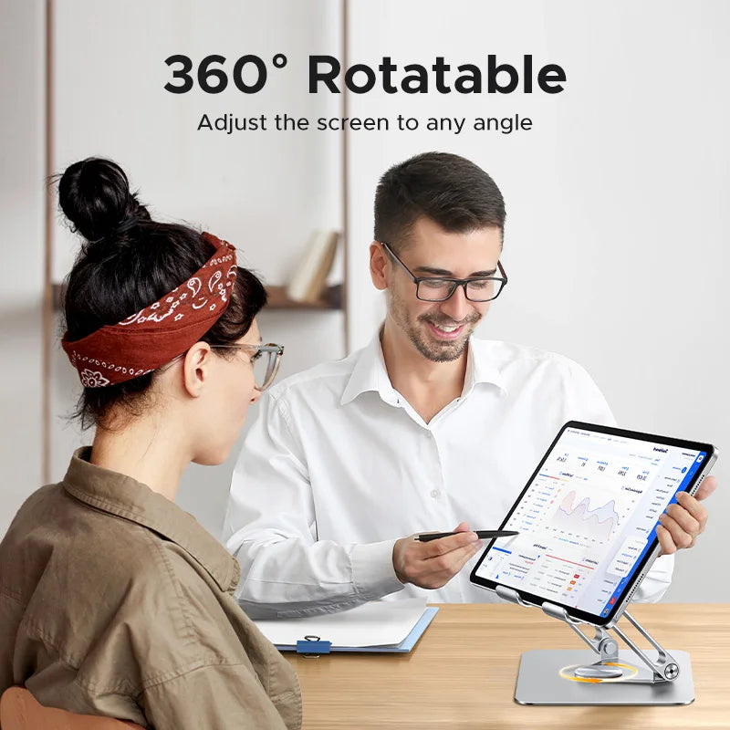 360° Rotatable Aluminum Tablet Stand