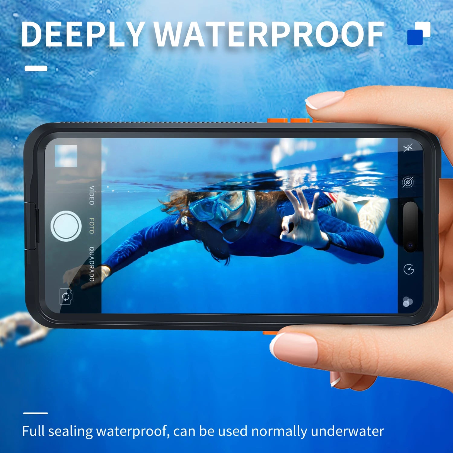 Waterproof Air Box Phone Case for iPhone 14 Series