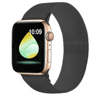 Elastic Nylon Braided Solo Loop Strap for Apple Watch