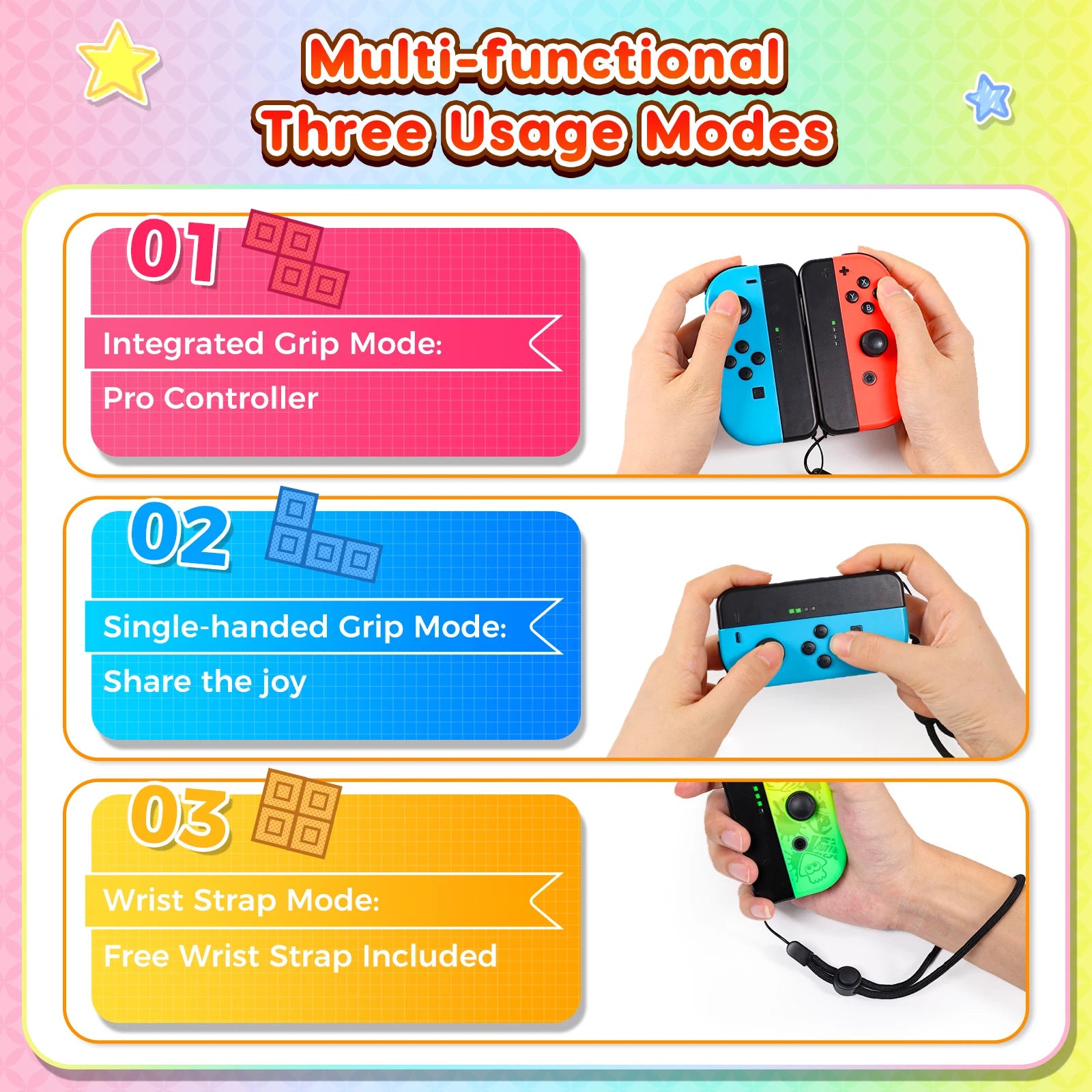 Magnetic Wrist Strap for Joy-Con