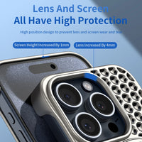 360° Rotating Bracket Ultra-Thin Rimless Shockproof Phone Case for iPhone 15 Series – Sleek Protection and Versatile Use