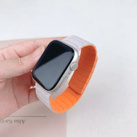 Flexible Silicone Magnetic Strap for Apple Watch