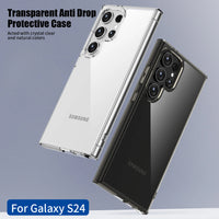 HD Transparent PC TPU Hybrid Airbag Shockproof Armor Case sfor Samsung Galaxy S24 Series