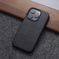 Luxury Leather MagSafe Case for iPhone 16 Series