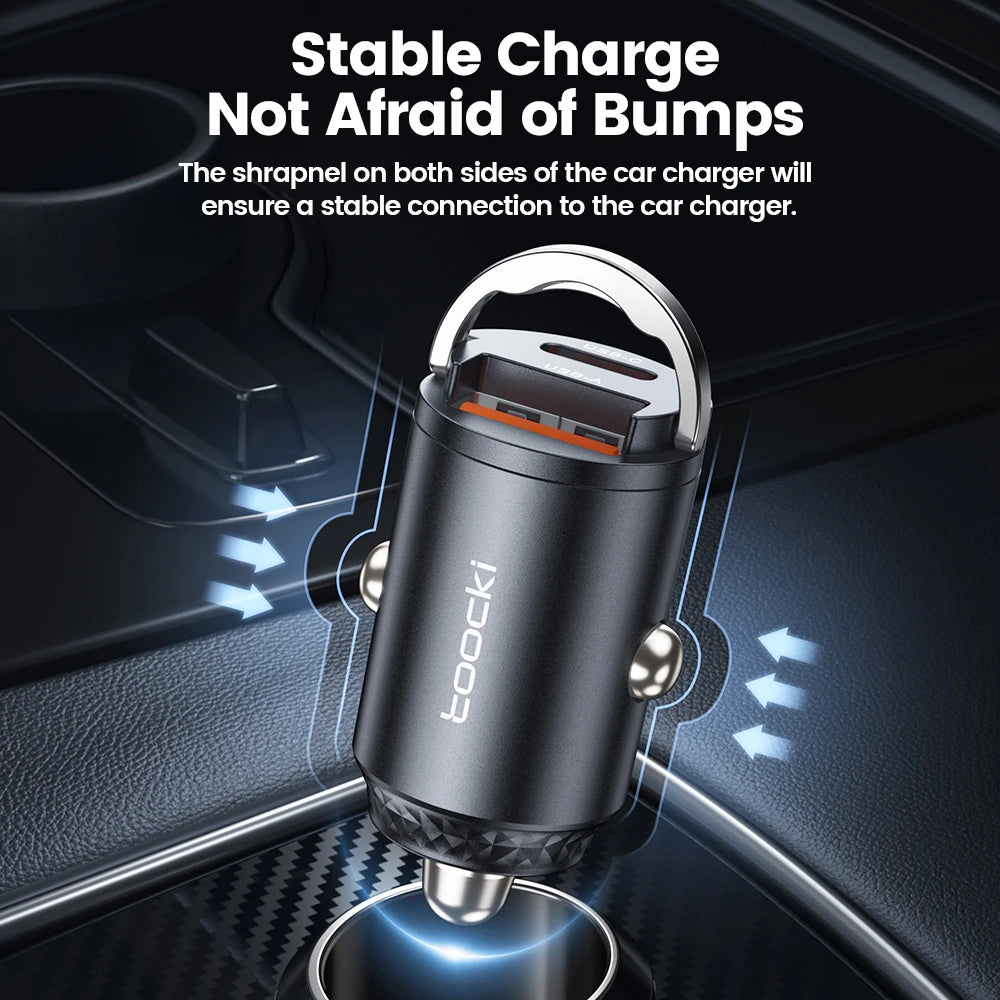 Toocki 33W Mini Car Charger