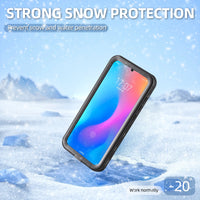 Waterproof Clear Dustproof Shockproof 360 Full Cover Case for Samsung Galaxy A35