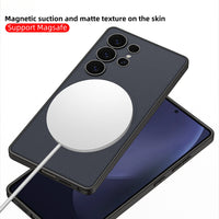 Premium Magnetic Leather Case for Samsung Galaxy S24 Ultra