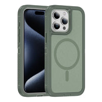 Shockproof Armor MagSafe Case for iPhone 16 Series