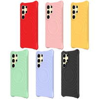 Silicone Magnetic Phone Case for Samsung Galaxy S25 Series