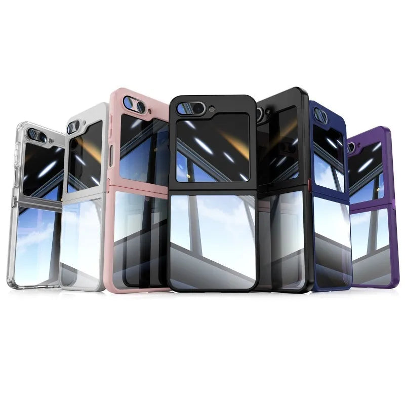 Clear Anti-Fall Phone Case for Samsung Galaxy Z Flip 6