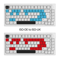 Akko 5075B Plus Black on White Mechanical Gaming Keyboard