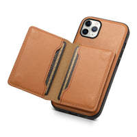 Premium Leather Card Slot Wallet Case for iPhone 14 Series
