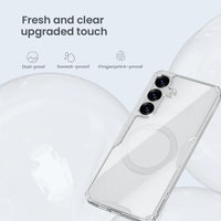 Samsung Galaxy S25 Clear TPU Hybrid Magnetic Case for Ultimate Protection