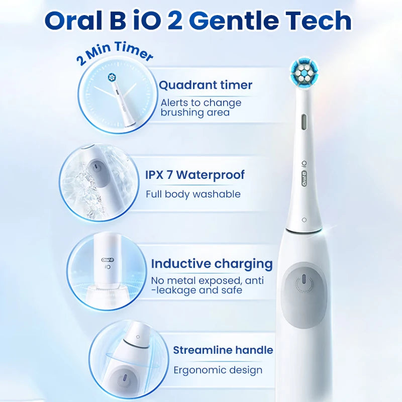 Oral B iO Series 2 Gentle Tech Electric Toothbrush