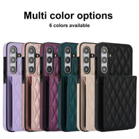 Crossbody Lanyard Leather Wallet Case for Samsung Galaxy S23 Series