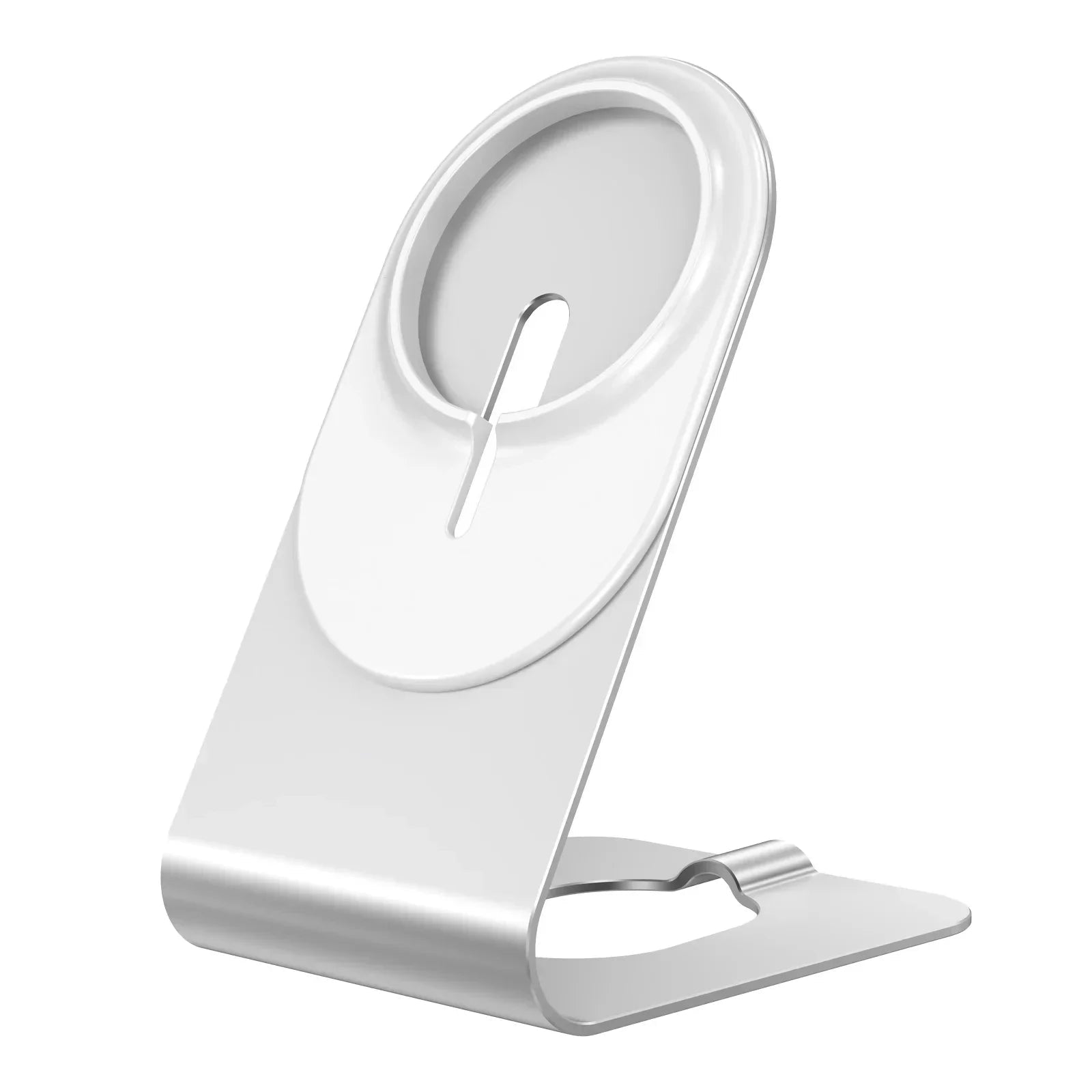 Aluminum Alloy Magnetic Wireless Charger Stand for iPhone