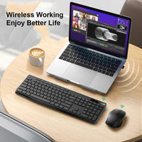 WiWU KM-01 Wireless Silent Keyboard & Mouse Combo for Office