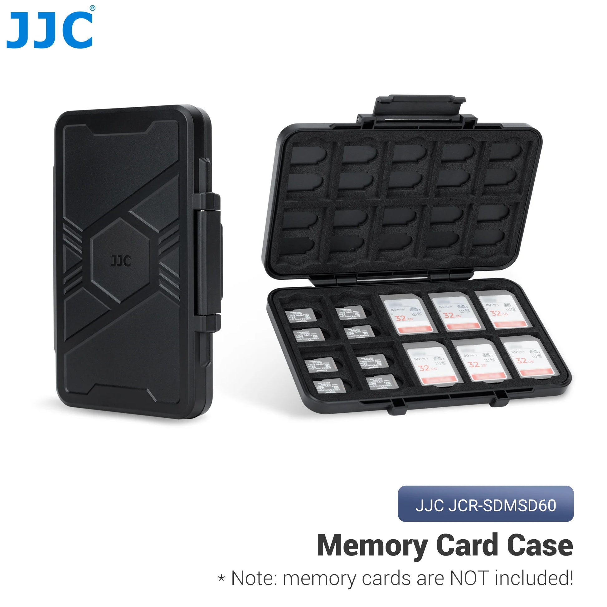 JJC Water-Resistant SD Card Holder