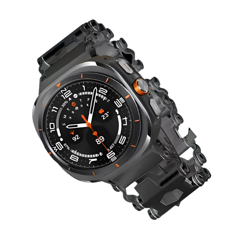 Multifunctional Metal Strap for Samsung Galaxy Watch Ultra Perfect for Outdoor Adventures