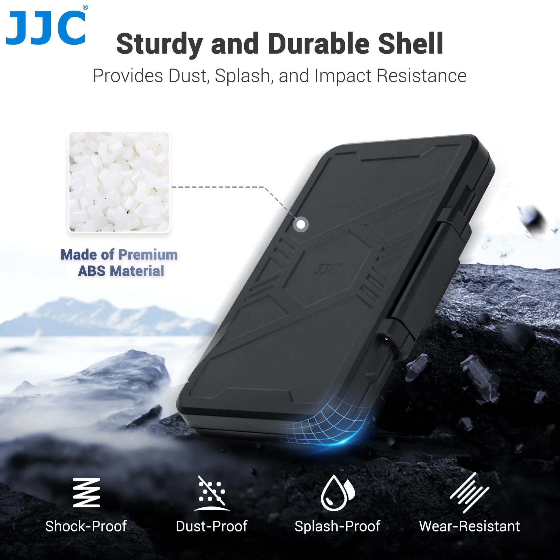 JJC Water-Resistant SD Card Holder