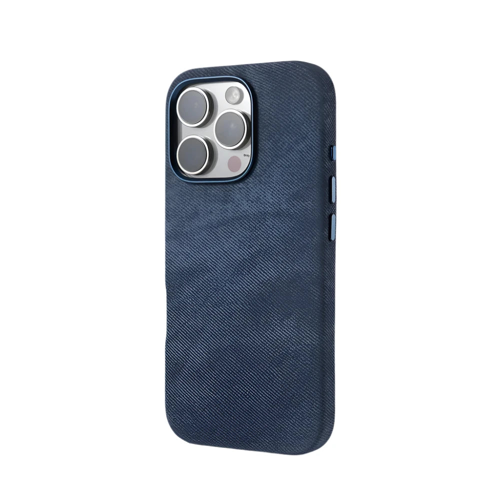 Leather MagSafe Case with Lens Protection for iPhone 16