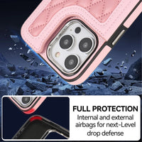 Crossbody Wallet RFID Leather Case with Ring Holder and Card Slot for iPhone 15 Series