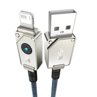 Baseus 2.4A USB Cable with High-Quality Zinc Alloy Connector for iPhone