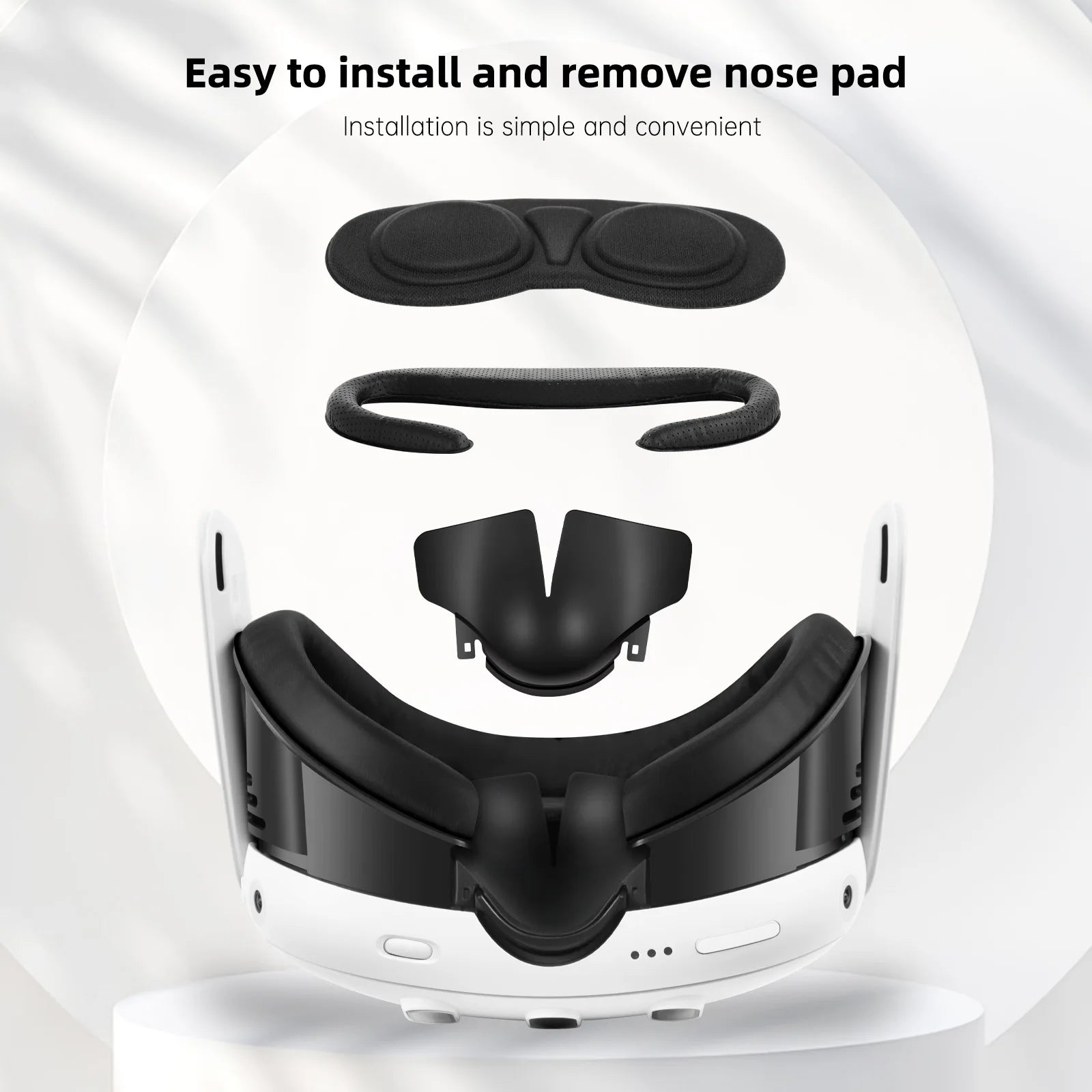 4-in-1 Replacement VR Facial Interface Bracket for Meta Quest 3