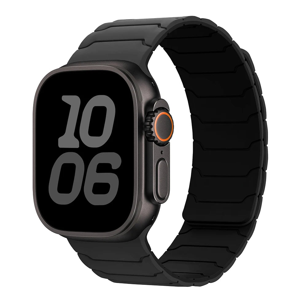 Flexible Silicone Magnetic Strap for Apple Watch