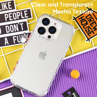Premium Clear Back Phone Case for iPhone 14 Series