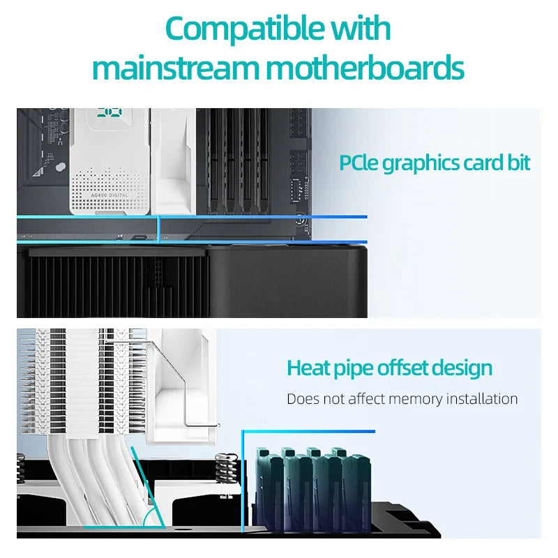 DeepCool AG400 Digital 4 Heat Pipes CPU Cooler