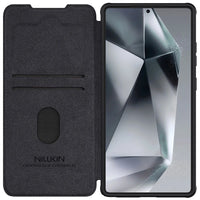 Premium Leather Flip Case with Sliding Camera Protection for Samsung Galaxy S25 Series