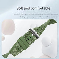 Silicone Nylon Composite Braided Strap for Samsung Galaxy Watch Ultra