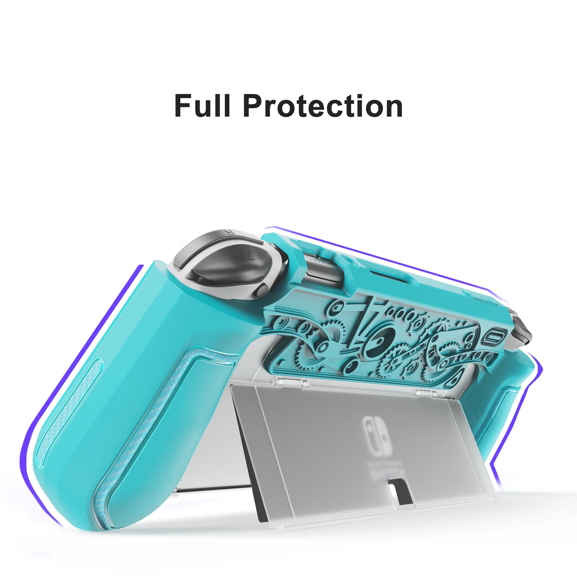 Shockproof TPU Grip Protective Shell Case for Nintendo Switch