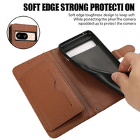 Leather Flip Crossbody Wallet Phone Case with Card Slots for Google Pixel 8 Series