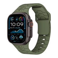 Silicone Sport Bands for Apple Watch Inspired by Iron Man