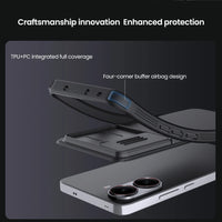 Shockproof Magnetic Case with Sliding Camera Protection for Xiaomi Redmi Turbo 4