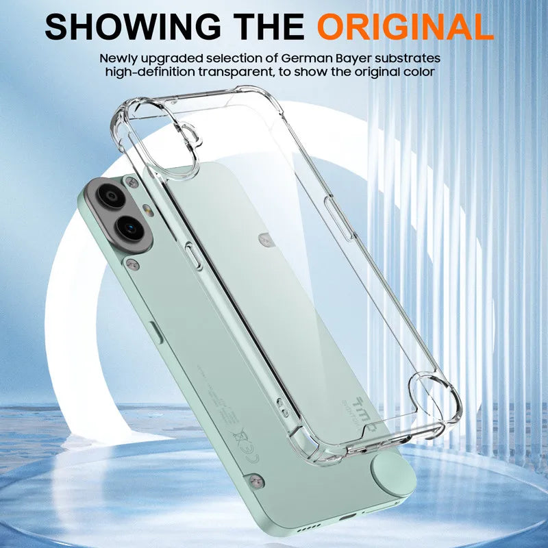 Shockproof Rubber Silicone Bumper Case for Nothing CMF Phone 1 - Tough & Stylish Protection