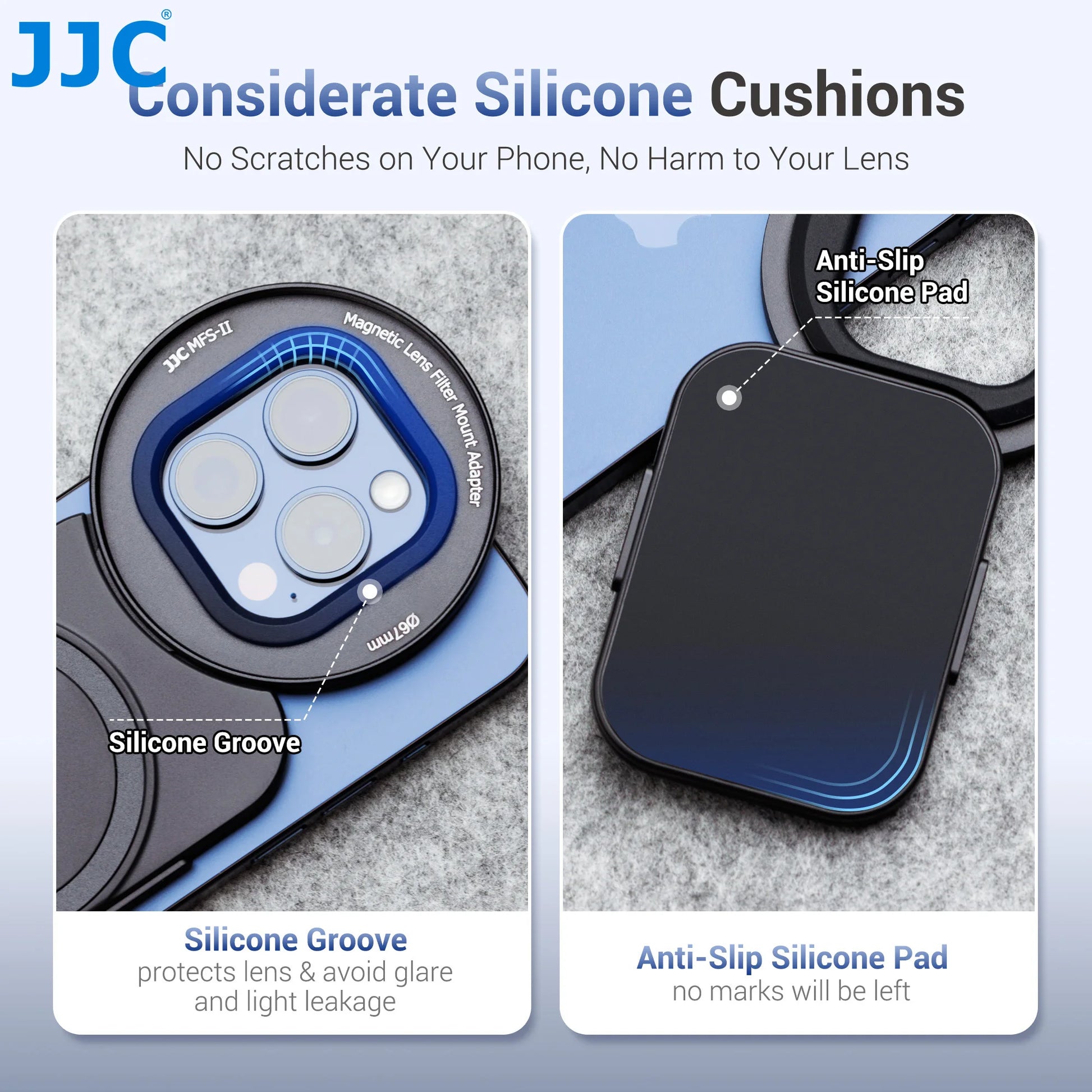 JC 67mm Magnetic Phone Lens Filter Adapter