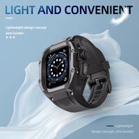 IP54 Waterproof Watch Case with Silicone Wristband for Apple Watch Ultra 2