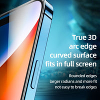 HD Tempered Glass Film Screen Protector 3D Protective Cover for iPhone 15 Series