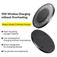 Baseus 15W Qi Wireless Fast Charging Pad