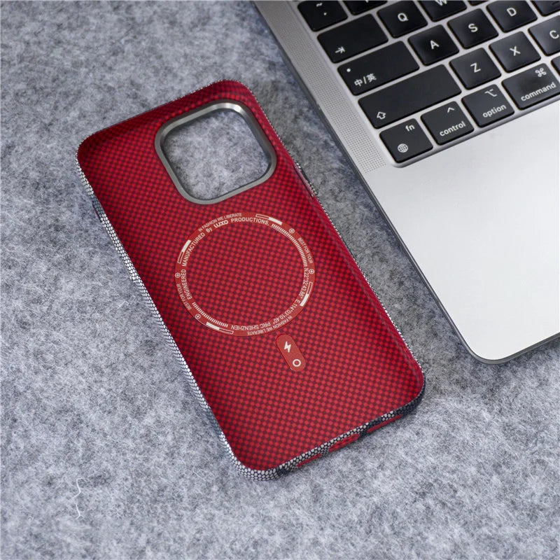 Magnetic Luxury Matte Camouflage Shockproof Case for iPhone 15 Series