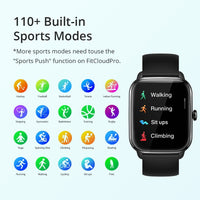 COLMI C61 Smartwatch - 1.9" Full Screen, Bluetooth Call, Heart Rate, Sleep Monitor, 100+ Sports Modes