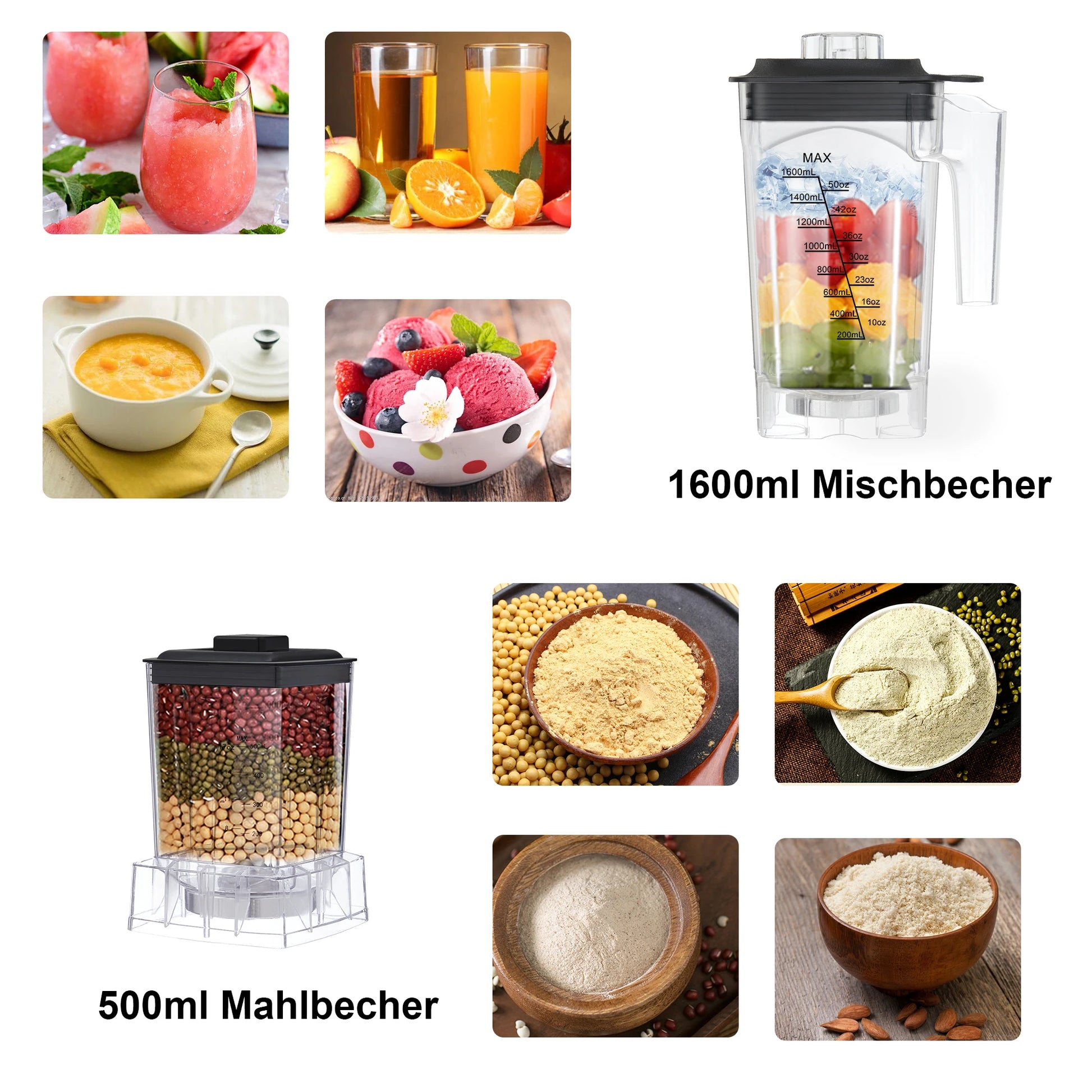 BioloMix Digital BPA-Free 2L Automatic Program Professional Commercial Blender Mixer Juicer Food Processor