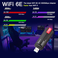 Fenvi 3000Mbps WiFi 6E Adapter