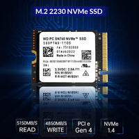 Western Digital SN740 M.2 2230 Gen4 PCIe 4.0 x4 NVMe 1TB SSD