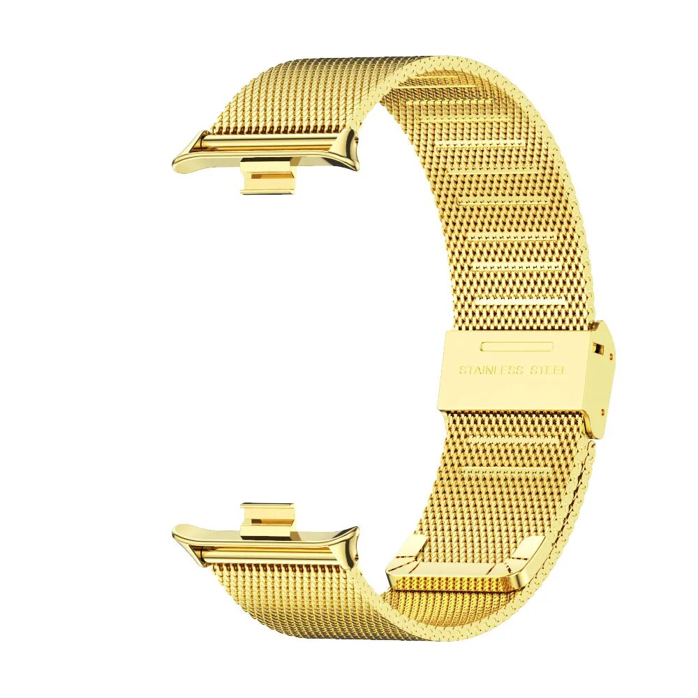 Metal Mesh Stainless Steel Watch Band Replacement Strap for Xiaomi Mi Band 8 Pro